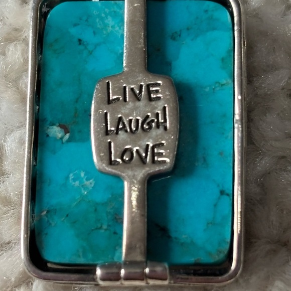 Vintage Collection of Turquoise and Sterling Silver Jewelry - Picture 5 of 10